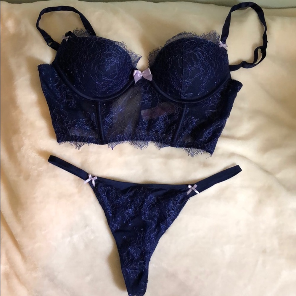Victoria’s Secret long line bra and panty set